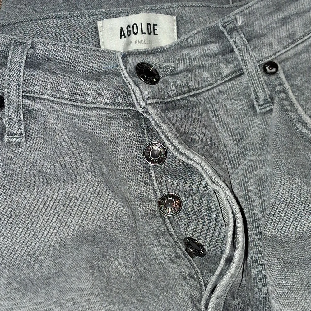 Women's AGOLDE Nico High Rise Slim In Chime Size 26 Jeans